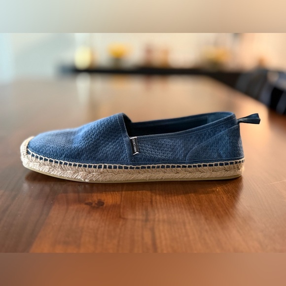 Jimmy Choo Egon textured-finish espadrilles - Blue EU 43 US 10 - Picture 1 of 7
